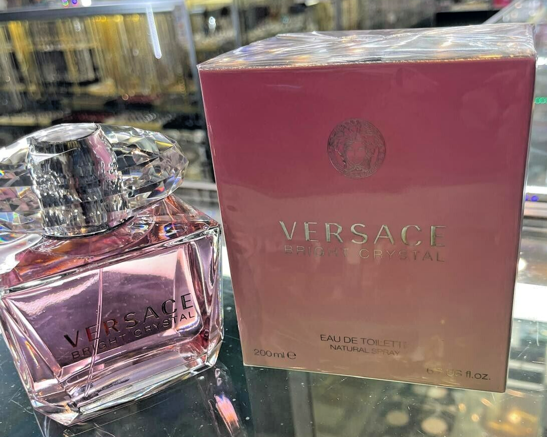 Versace Bright Crystal by Versace 6.7 oz 200 ml Eau de Toilette