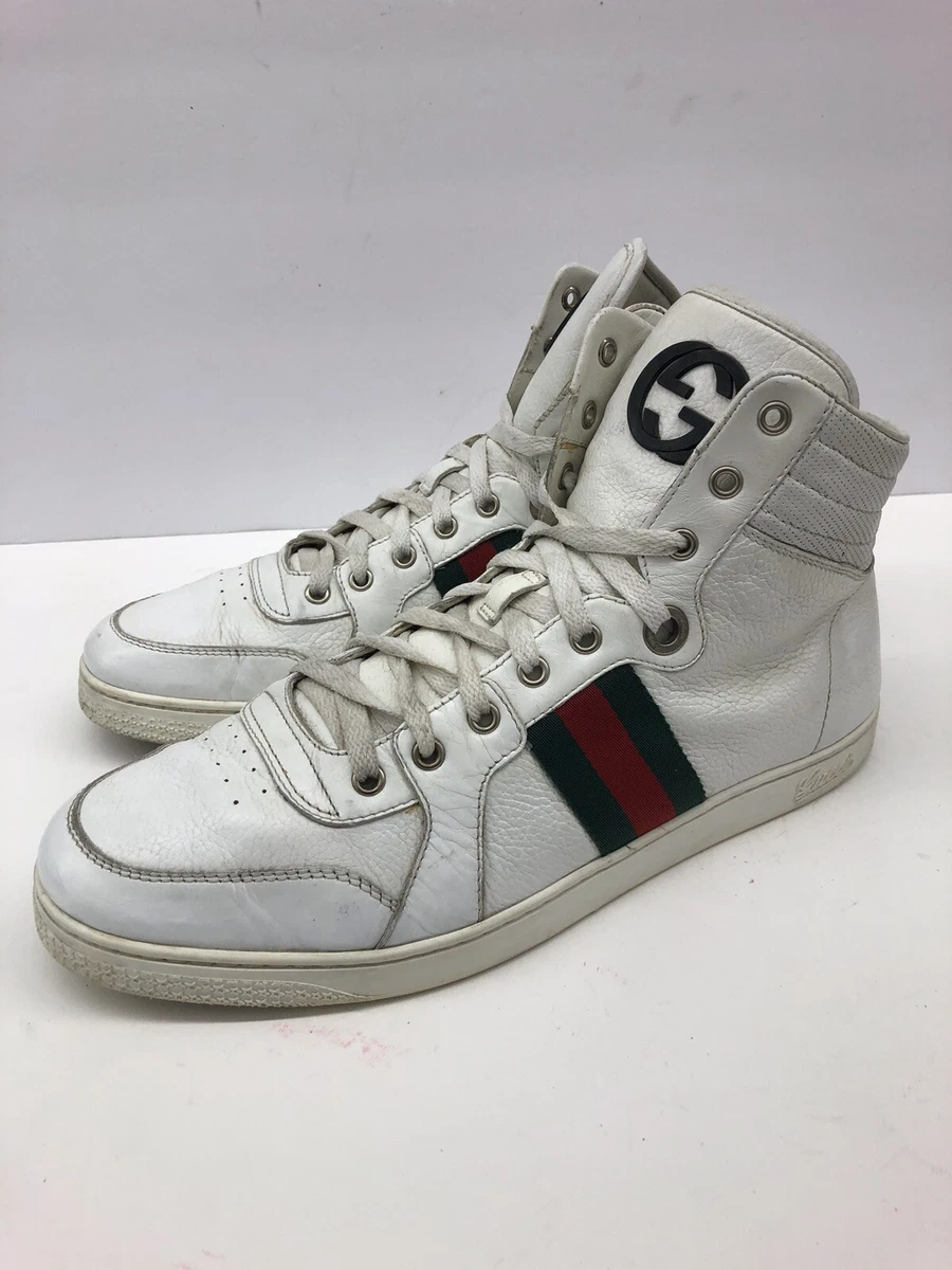 Old School Gucci Men’s Hightop Sneakers (authentic) bdce.unb.br