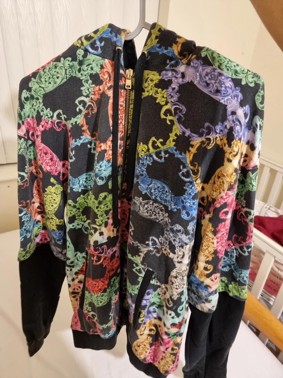 Felpa con cappuccio VERSUS VERSACE da uomo piccola