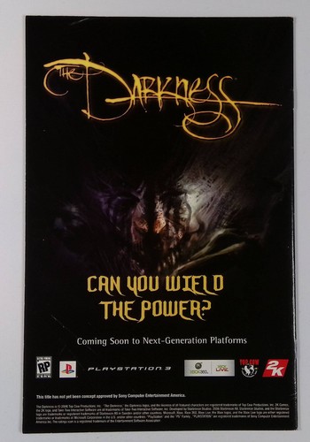 Darkness 1 E3 Variant Cover Mark Silvestri Image Comics - Picture 2 of 2