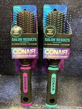 2 Pack - Conair Salon Results Professional All Purpose Brush NEW ASSORTED COLORS