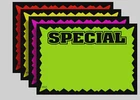 ⭐TOP PICK!!⭐ 200 BURST SIGNS SALE PRICE TAGS RETAIL STORE SIGN CARDS (BULK DEAL)