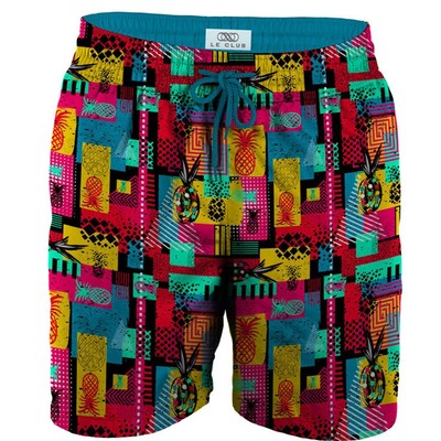 LE CLUB Jamaica Men's Swim Trunks Swimwear Confortable Quick Dry