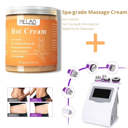 250ml Hot Cream Beauty Gel Body Massage Fit for 5 in 1 Massage Machine ms54d1