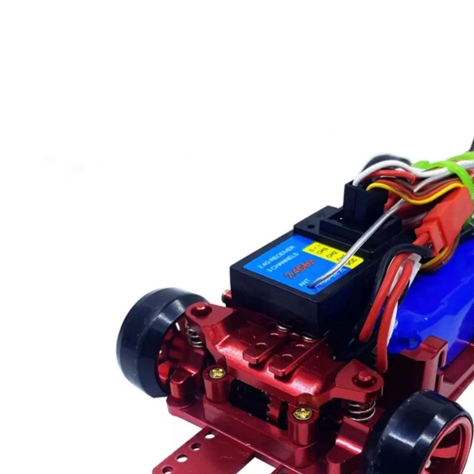 Metal CNC Frame Chassis Remote Control Car For Mosquito TS 1/28 Scale Racing - Image 3 of 4