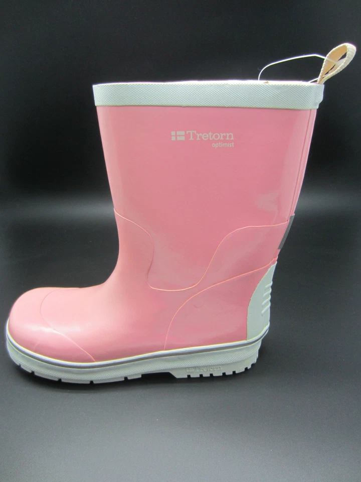 Botas de Goma Tretorn Optimist [Talla 27] Goma Niñas Rosa Nuevas y EMBALAJE ORIGINAL Foto 2 de 4