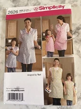 Simplicity 2626 Child's & Misses' Aprons Sewing Pattern S-L/S-L