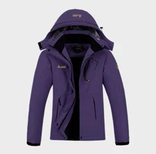 Moerdeng ArcticPeaks Waterproof Jacket Warm Winter Snow/Raincoat. Medium. ￼