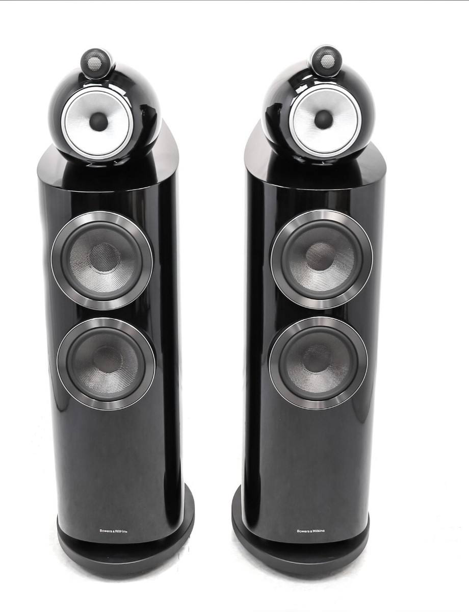 Floor Standing Bowers And Wilkins P4 B&w Speakers 803d3 B&amp