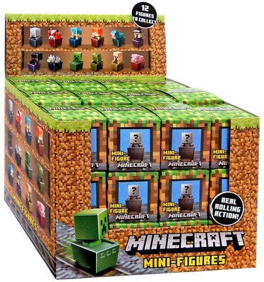 minecraft mini figures box of 36
