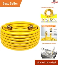 Safety-Focused 33ft Gas Line CSST Hose - Natural Gas Propane Conversion Kit