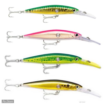 ラクラク Rapala Clackin' Magnum 10 Saltwater Big Game Trolling Lure CNMAG10