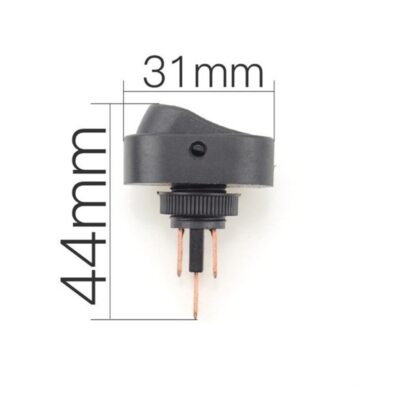 4pcs/lot DC 12V 30A ON-Off SPST 3 Pins 2 Position ASW-20D Yellow new