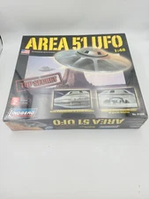 Lindberg AREA 51 UFO 1/48 Model Kit 91006 Top Secret new in sealed box