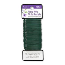 26 Gauge Floral Wire 270 Feet Green