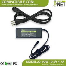 Netzteil kompatibel mit Sony Vaio SVT14127CXS VGP-AC19V20 19,5V 4,7A 90W