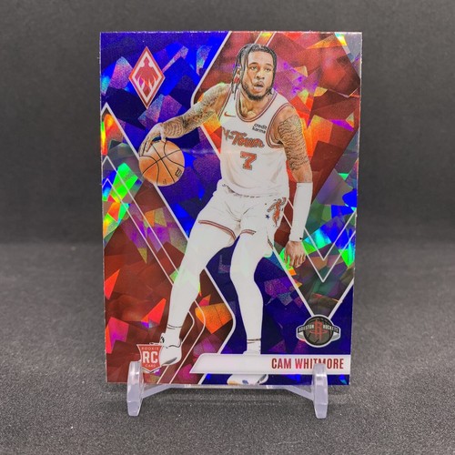 2023-24 PRIZM CAM Whitmore rouge blanc bleu RC #129 carte recrue fusées 2023-24 PRIZM CAM Whitmore rouge blanc bleu RC #129 carte recrue fusées