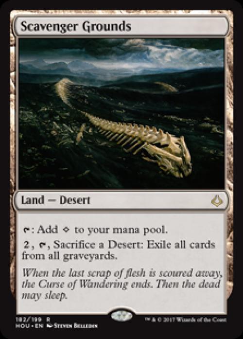 Scavenger Grounds 1x FOIL HOU MTG Hour of Devastation Rare MINT land Scavenger Grounds 1x FOIL HOU MTG Hour of Devastation Rare MINT land