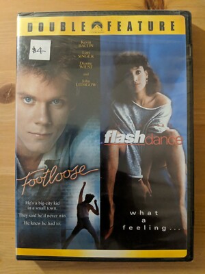 Footloose / Flashdance (DVD) Kevin Bacon, Lori Singer. Brand New Sealed!