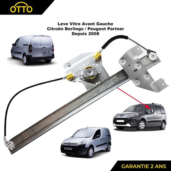 Mechanismus Fensterheber Vorne Links Berlingo Partner 08-17=9221ES-image