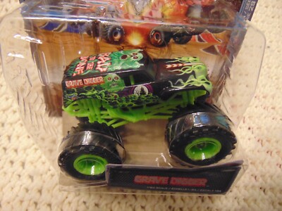 2023 SERIES 29 GREEN GHOST GRAVE DIGGER SPIN MASTER Monster Jam TRUCK