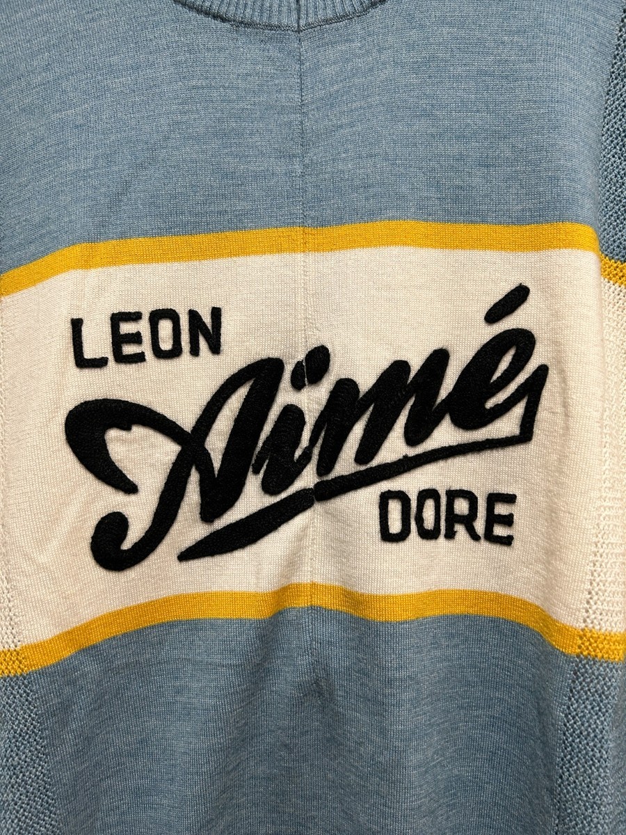 Aime Leon Dore Knit Cycling Jersey - Blue | eBay Aime Leon Dore Knit Cycling Jersey - Blue | eBay