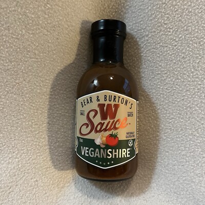 Bear & Burton's W Sauce Veganshire Worcestershire Gluten-sealed 13 Oz
