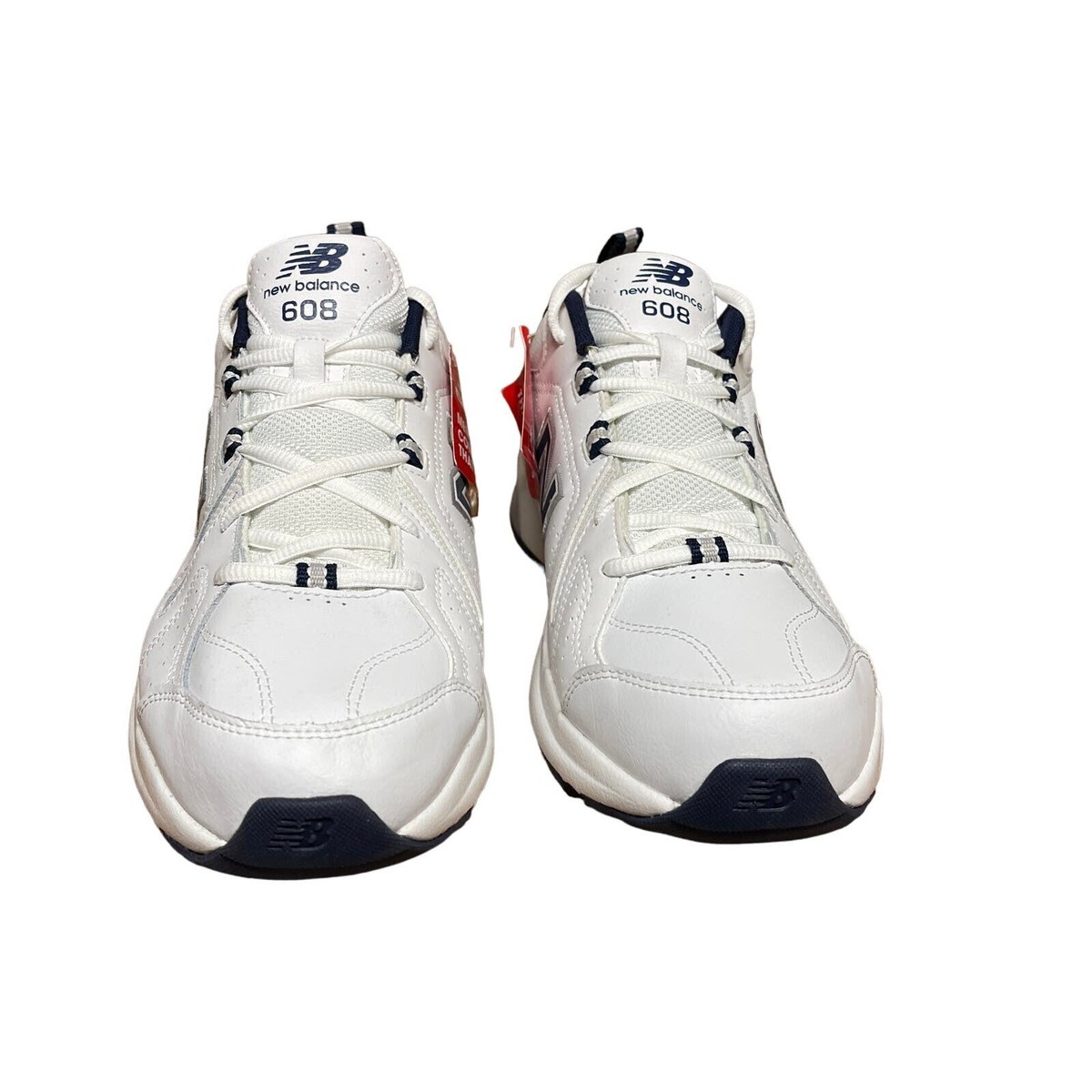 ヘンテコ New Balance 608 Tennis Shoes - Retro Dad Sneakers Work White