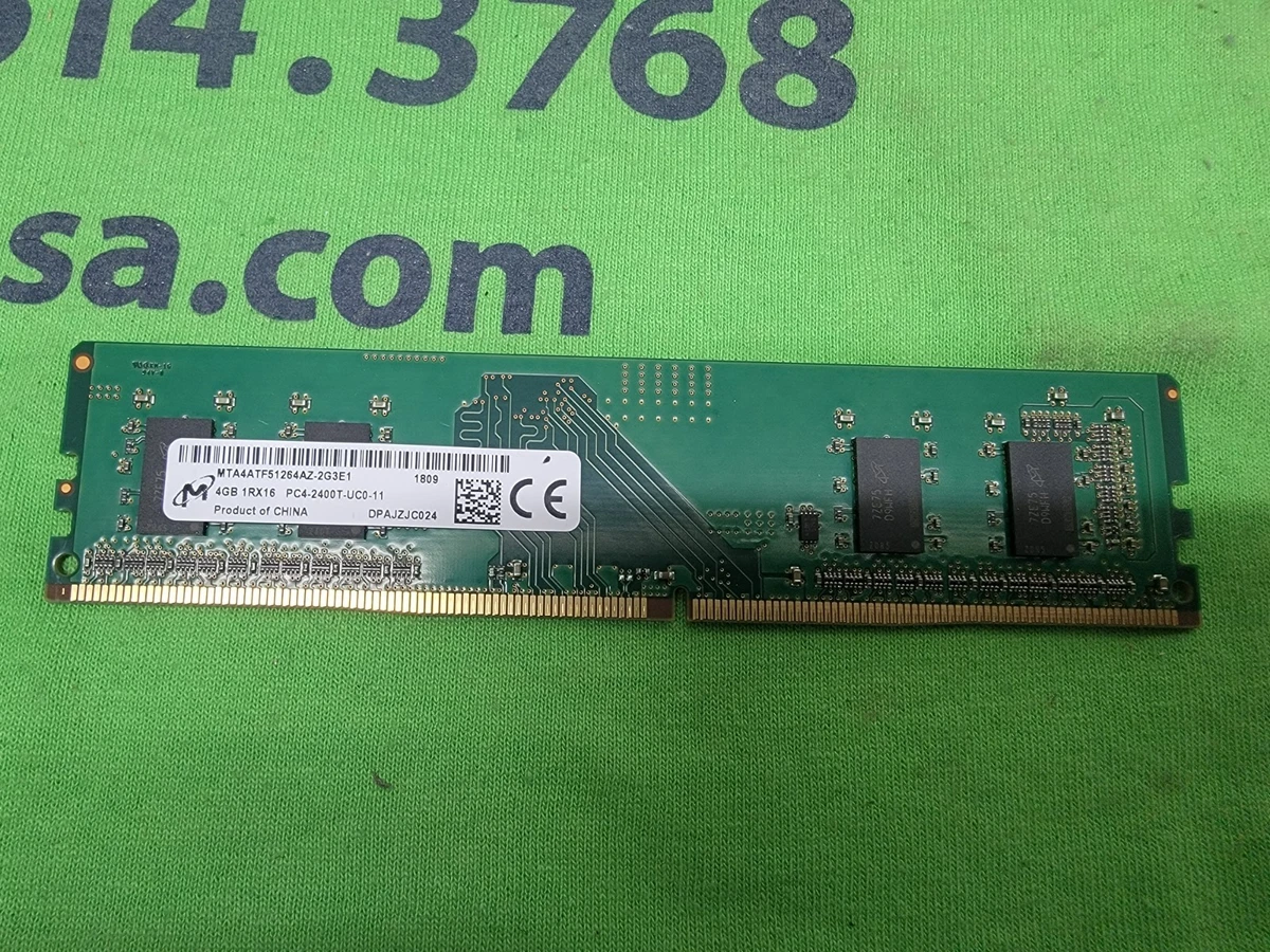 Micron DDR4 SDRAM 4 GB Total Capacity Memory (RAM) for sale | eBay