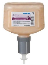 ECOLAB Total Body Shampoo For Hair  Body, 750 ml, 25 fl oz. New.
