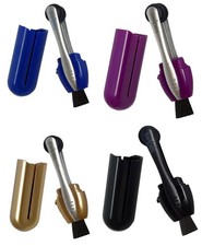 Calabria Cleans  4 PACK Eyeglass/Sunglasses Cleaner Tool Blue/Black/Gold/Purple