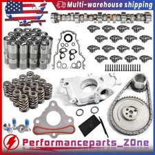 Stage 2 E1840P Camshaft Lifter Timing Cover Kit Fit 97-07 Chevrolet GM 4.8L 5.3L