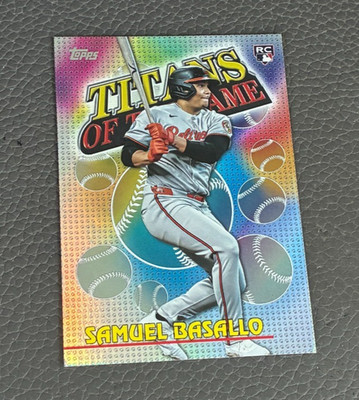 2026 Topps Series 1 - Samuel Basallo Titans of the Game #TOG-10 | eBay