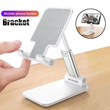 Phone Desk Holder Stand Foldable Desktop Table Mount For Mobile Tablet Universal