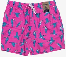 Chubbies Swim Trunks 5.5" Toucan Do It Mesh Lined Boardshorts Size Large New