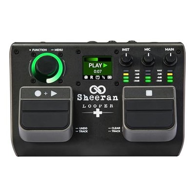 Sheeran Looper+ Dual-Track Looper Pedal For Guitar, Bass, Keyboard, Vocals, And_