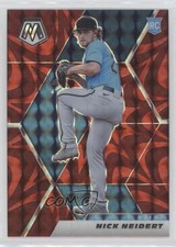 2021 Panini Mosaic Rookie Reactive Red Mosaic Prizm Nick Neidert #275 0c7d