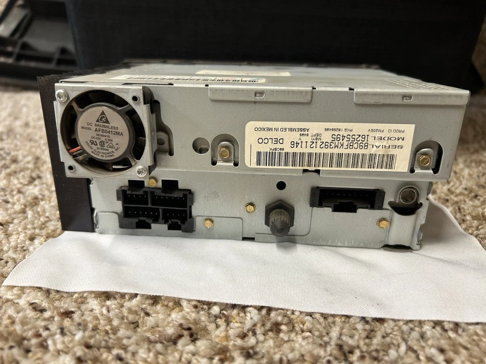 1998 - 2003 雪佛兰 S-10 音频设备收音机型号 16255495 — 第 3/4 张图片