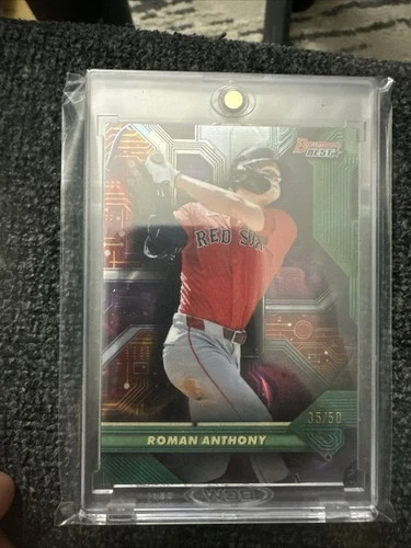 2025 Bowman's Best Roman Anthony Circuitry Lava Refractor /50 Red Sox #C-3