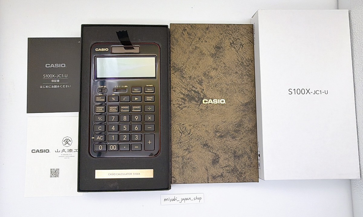 CASIO THE SPECIAL ONE S100X Lacquer Edition S100X-JC1-U 650