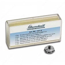 SILBERSCHNITT Spare Turret with 6 Steel Wheels,