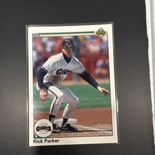 Upper Deck 1990 Rick Parker #732 Giants MLB Baseball Card Base Set
