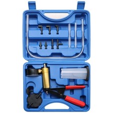 Brake Bleeder Kit with Handheld Vacuum Pump  16PCS Brake and Clutch Bleeding...