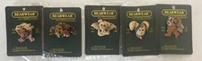 Boyds Bears: 5 Bearwear Spring Pins, New on card.