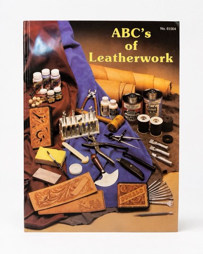 ABC’s of Leatherwork Craftool Leather Craft Guide Book Tooling Stamping 