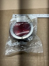 Vintage Truck Lite Co 625 Red Light Lexan Lens D.o.t. 90 Vg Rat Rod Ss Nos
