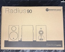 Monitor audio Radius 90  Bookshelf Speakers Gloss Black Boxed