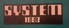 Vintage Rave Flyer Rare System 1992 Gardening Club Covent Garden London