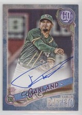 2018 Topps Gypsy Queen Indigo 112/150 Franklin Barreto #GQA-FB Auto 0c2