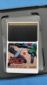 NEC Avenue Operation Wolf TurboGrafx-16 PC Engine HuCard Japan